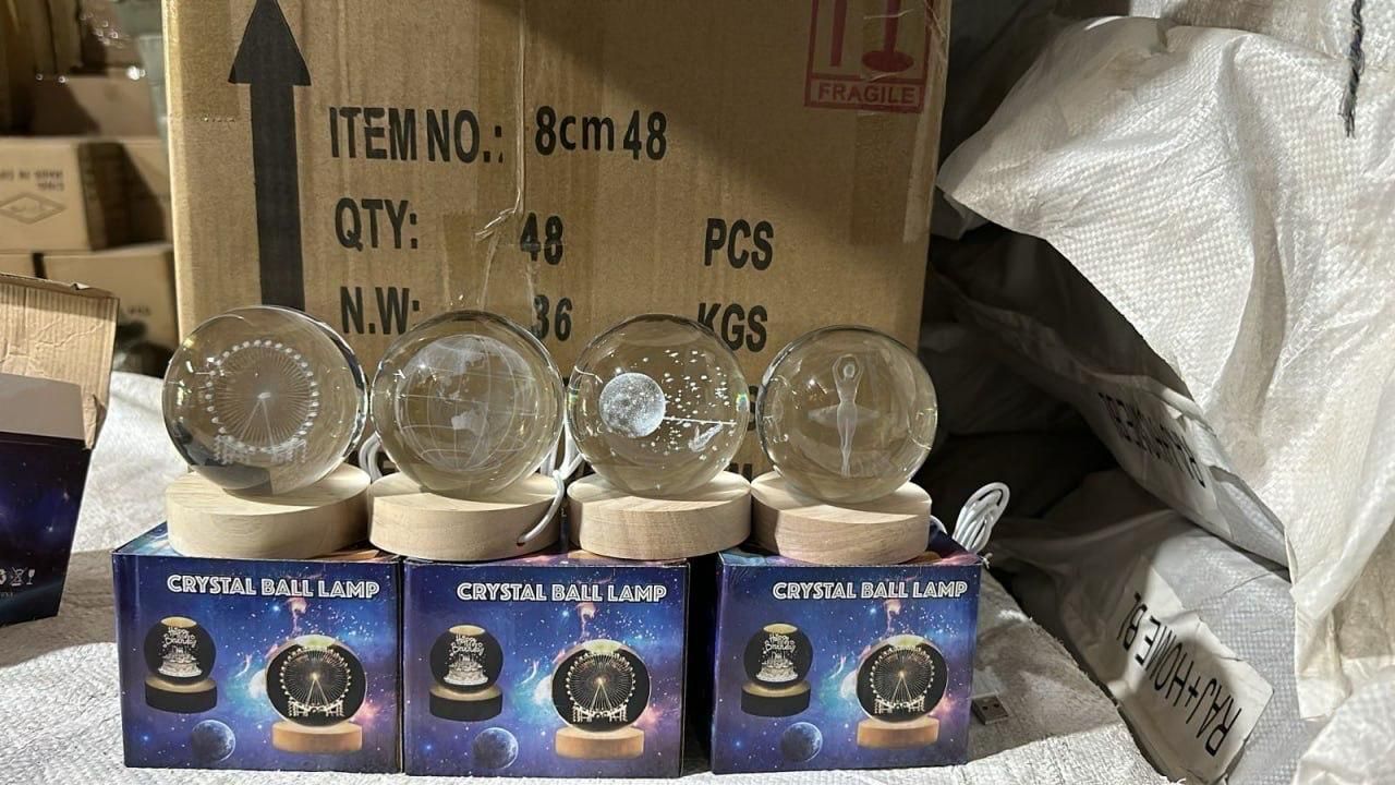 3D Crystal Lamp Ball โ Assorted Magical Designs โจ๐ช